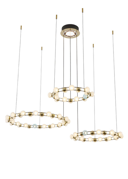 Multi-combination Glass Ball Chandelier